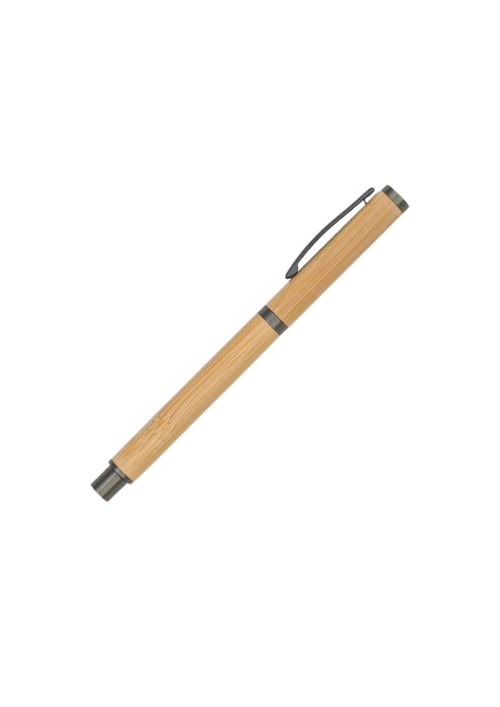 A photo of a bamboo with cap intact.